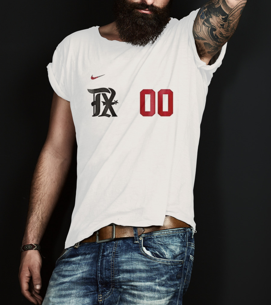 Texas Rangers TX Nike Peagle Power 00 T-Shirt