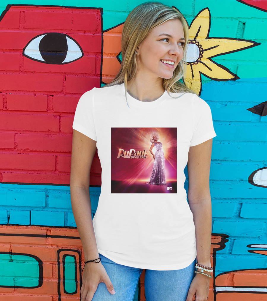 RuPaul's Drag Race Season 18 2026 MTV Bright Lights Glamor And Elegance T-Shirt