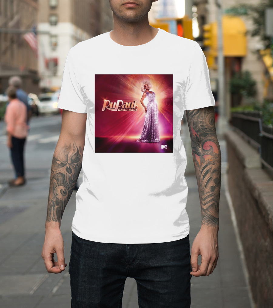 RuPaul's Drag Race Season 18 2026 MTV Bright Lights Glamor And Elegance T-Shirt
