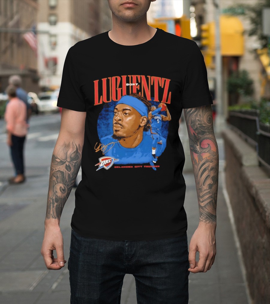 Luguentz Dort Oklahoma City Thunder Basketball OKC Star Player T-Shirt