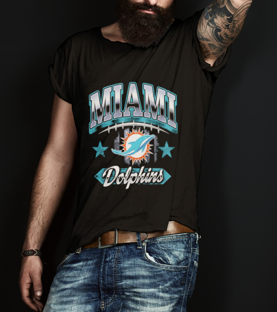 Miami Dolphins Americana 2026 NFL Team Spirit T-Shirt
