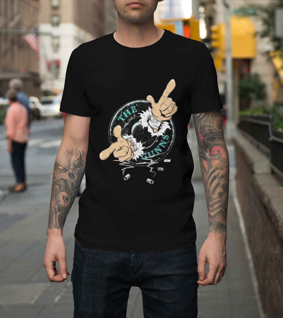 The Gunns Gunns Up Hand Gesture T-Shirt