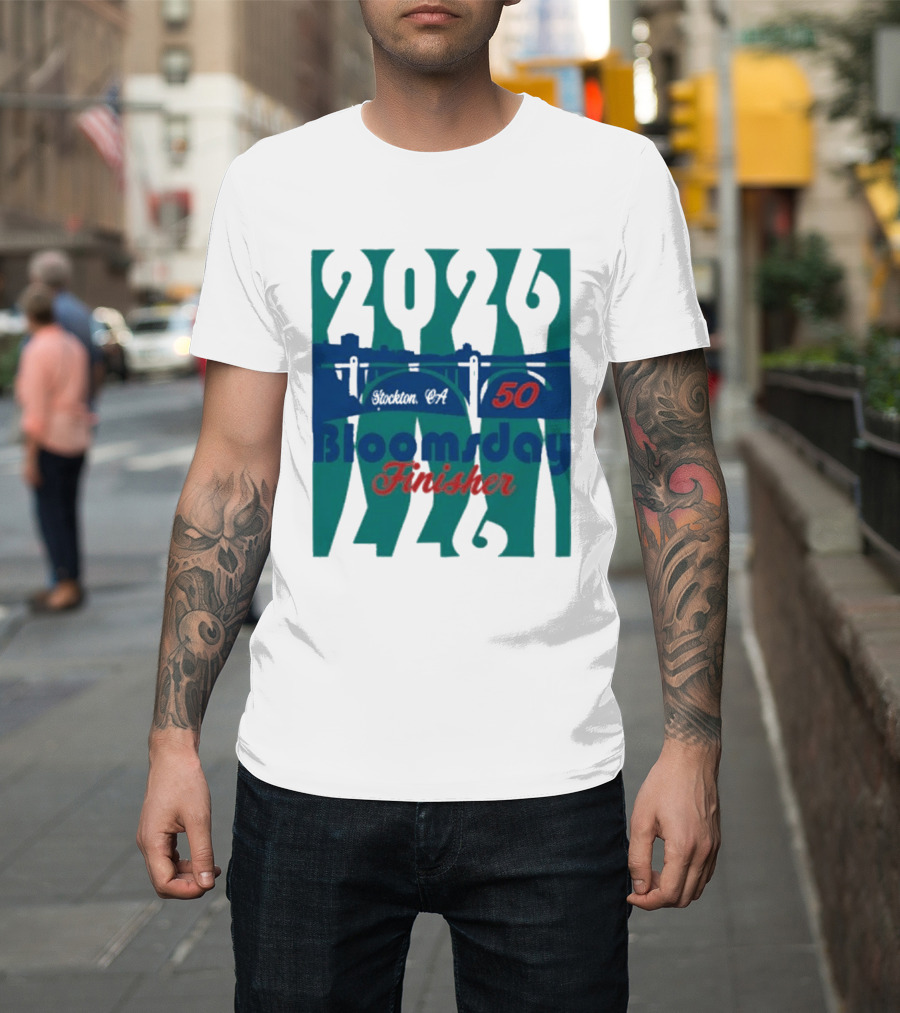 2024 Bloomsday Finisher 50th Annual Race Spokane 12K T-Shirt