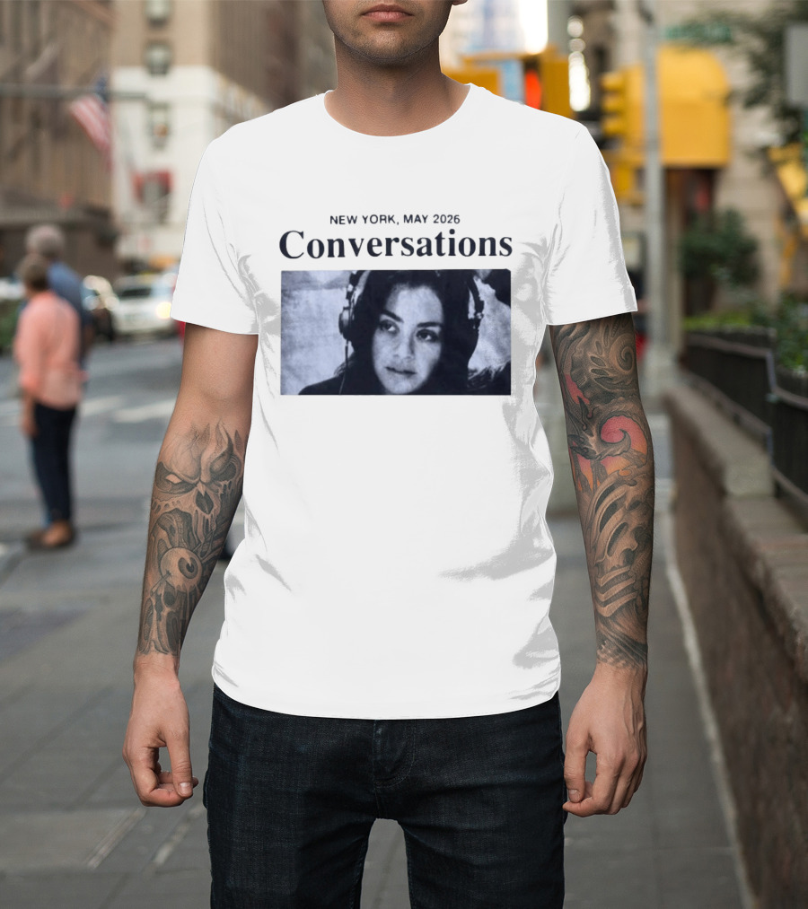 Charli XCX Conversations New York May 2026 T-Shirt
