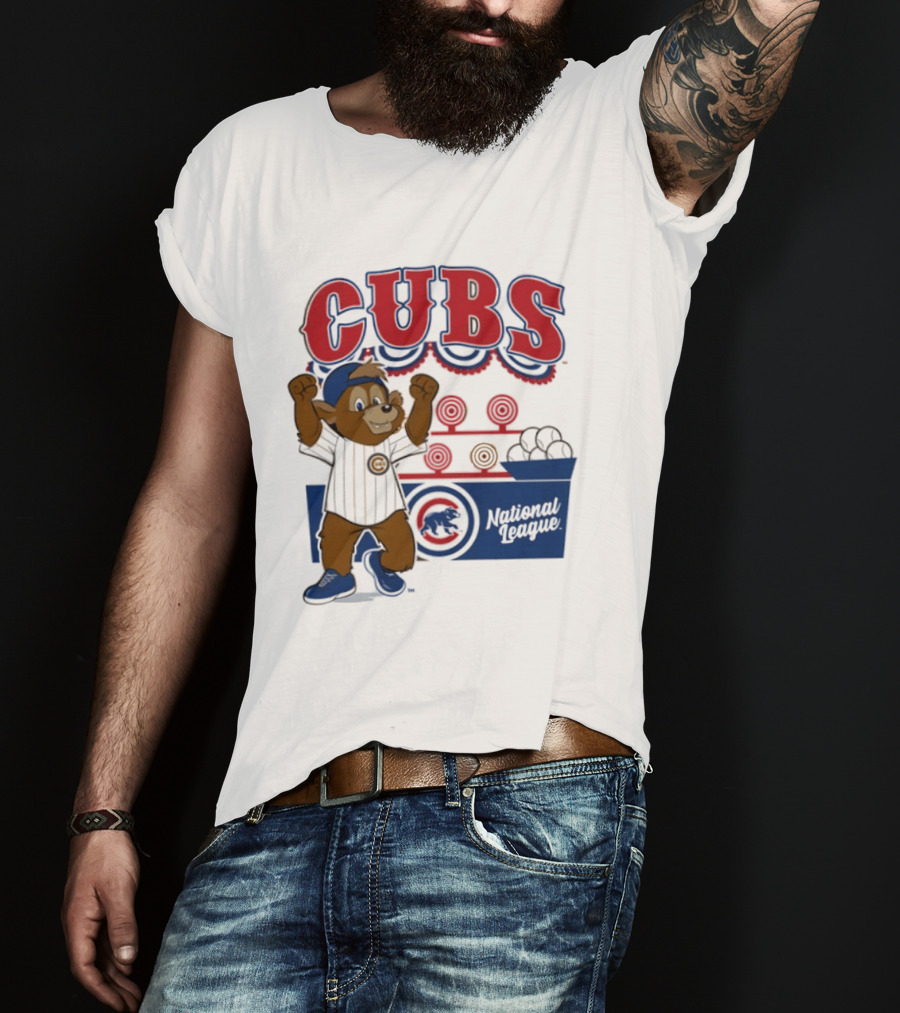 Chicago Cubs National League Carnival Bear Cubs T-Shirt