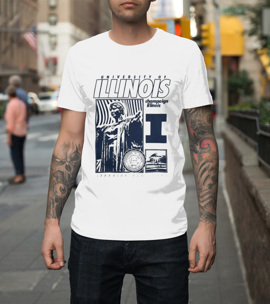 University Of Illinois Alma Mater Champaign Urbana Gameday Spirit T-Shirt