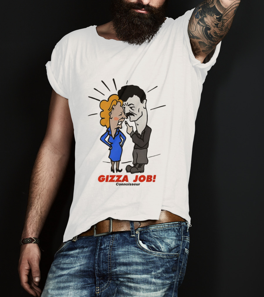 Yosser Hughes Gizza Job Cartoon Illustration By Comictees.com T-Shirt