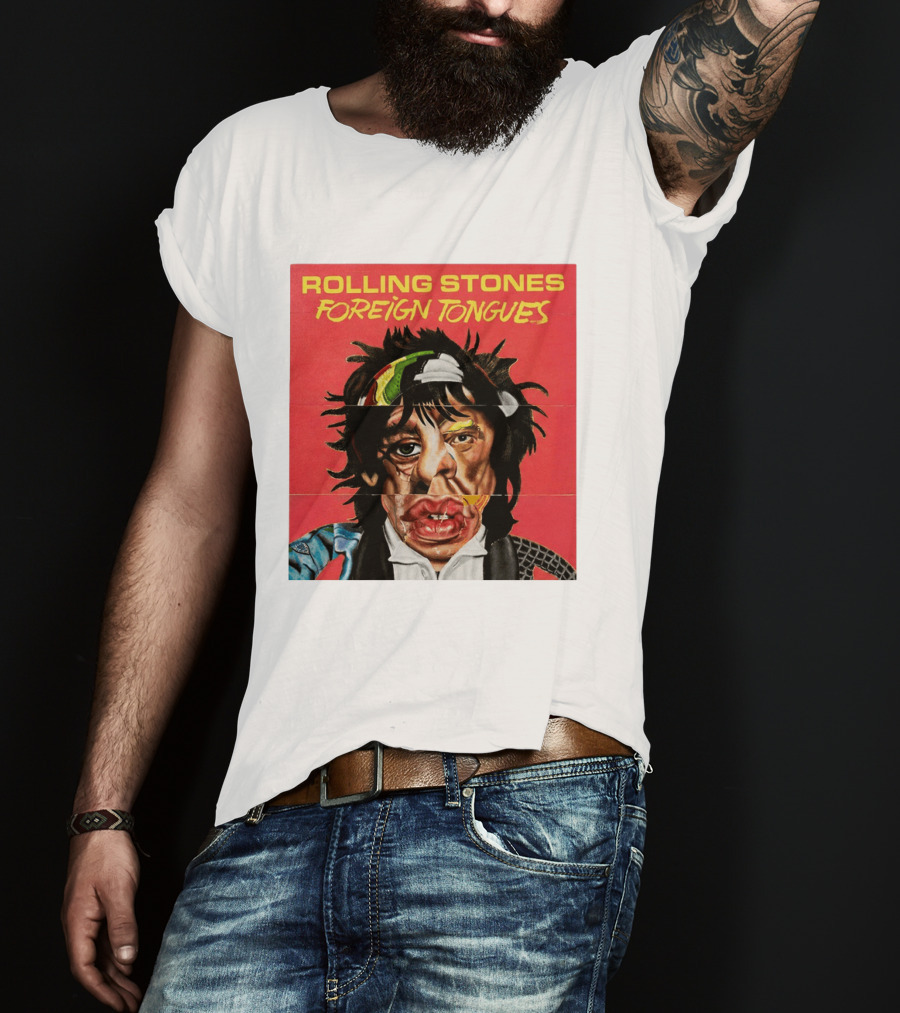 The Rolling Stones Foreign Tongues Album Cover Art 2026 T-Shirt