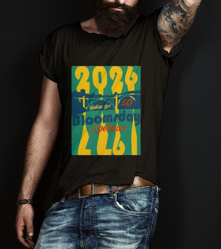 2026 Spokane Bloomsday 50th Race Hometown Pride Celebration T-Shirt