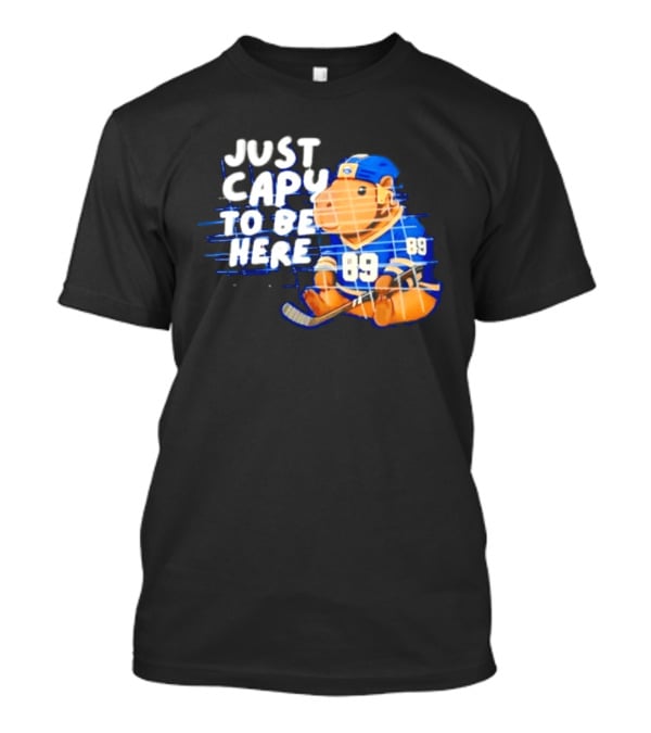 Just Capy To Be Here Buffalo Sabres 89 T-Shirt