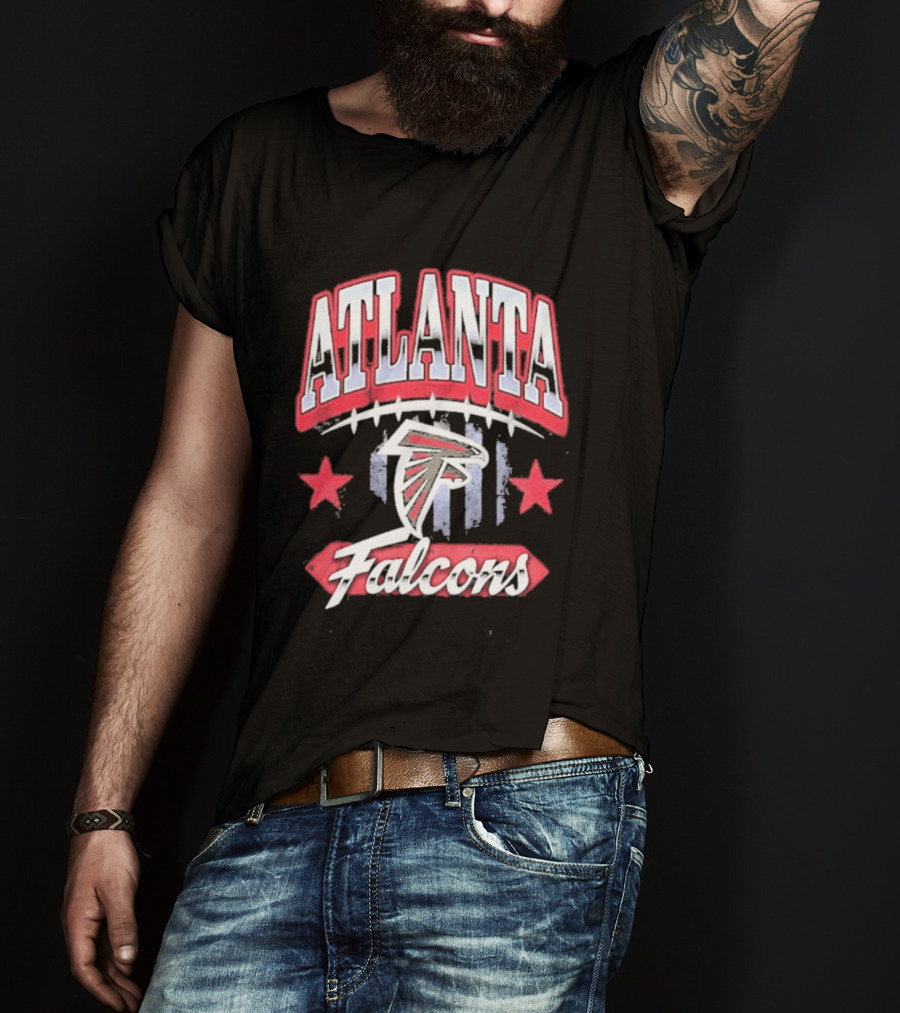 Atlanta Falcons Americana 2026 Stars And Stripes NFL Team Spirit T-Shirt