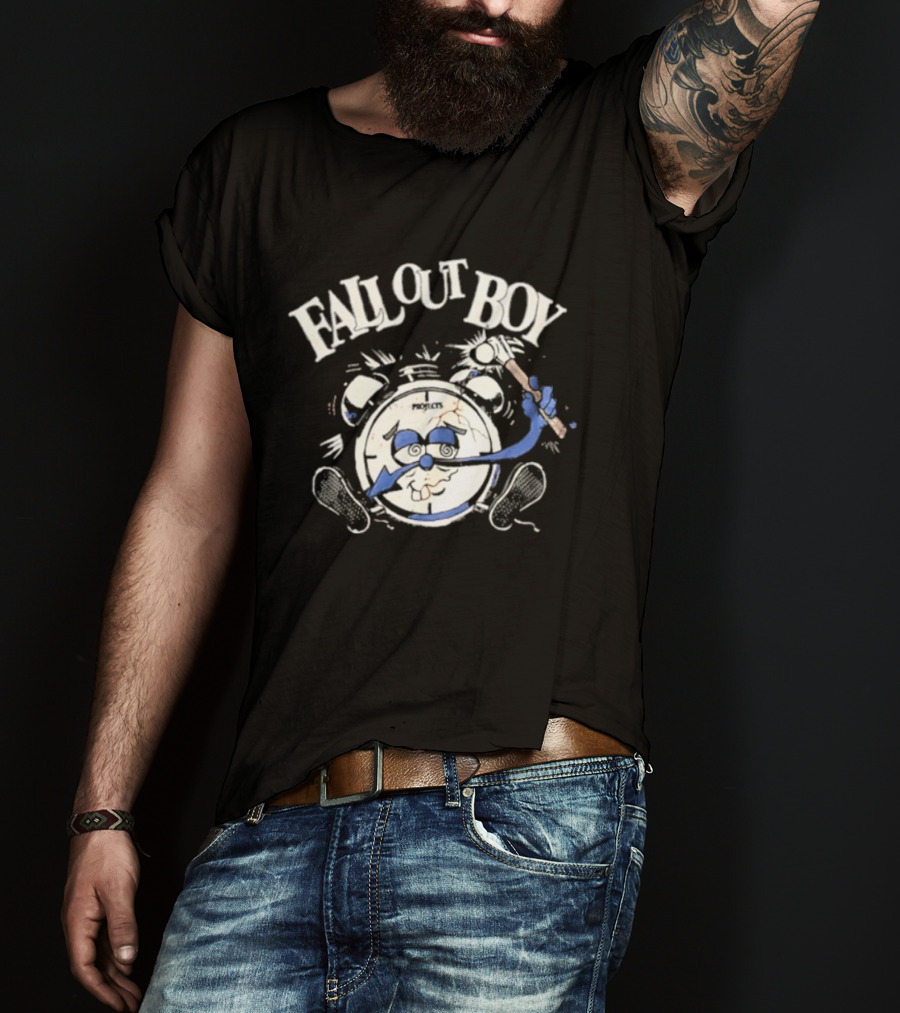 Brooklyn Projects Fall Out Boy Drum Graphic Collaboration T-Shirt