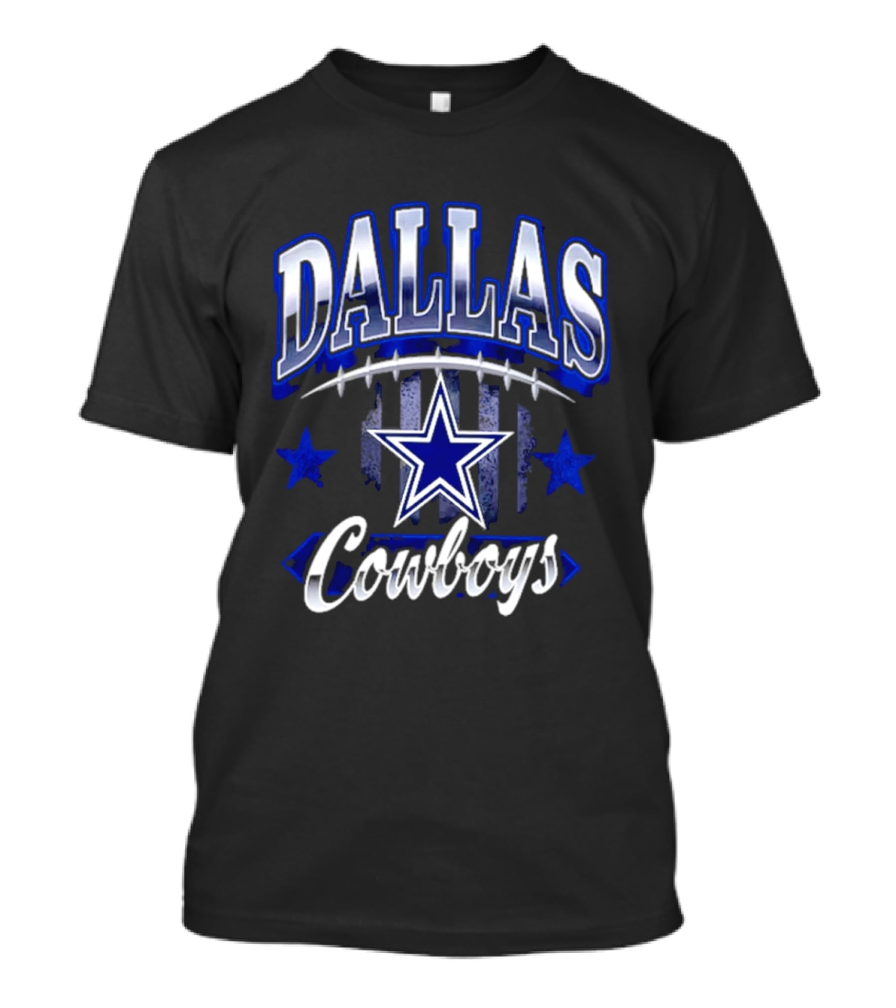 Dallas Cowboys Americana 2026 Star And Stripes Football Team Fan T-Shirt