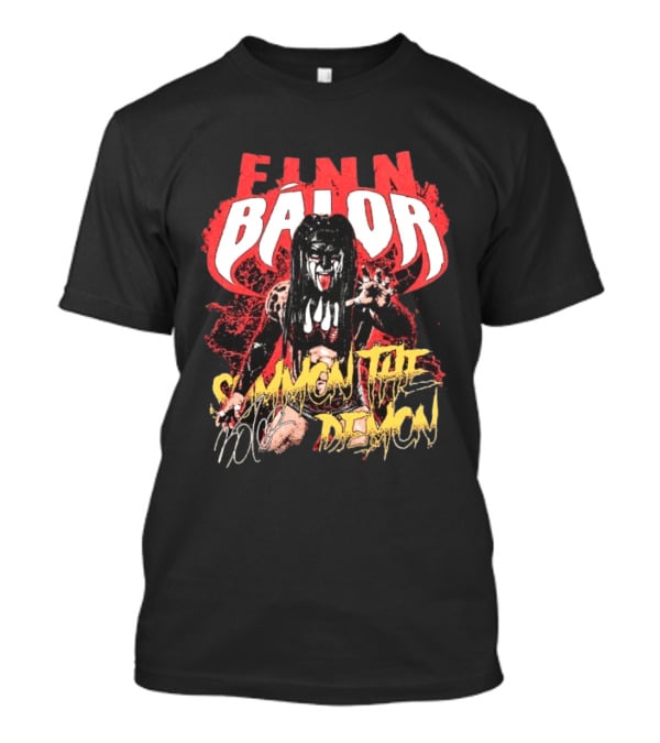 Finn Bálor Summon The Demon WWE Fan Merchandise T-Shirt
