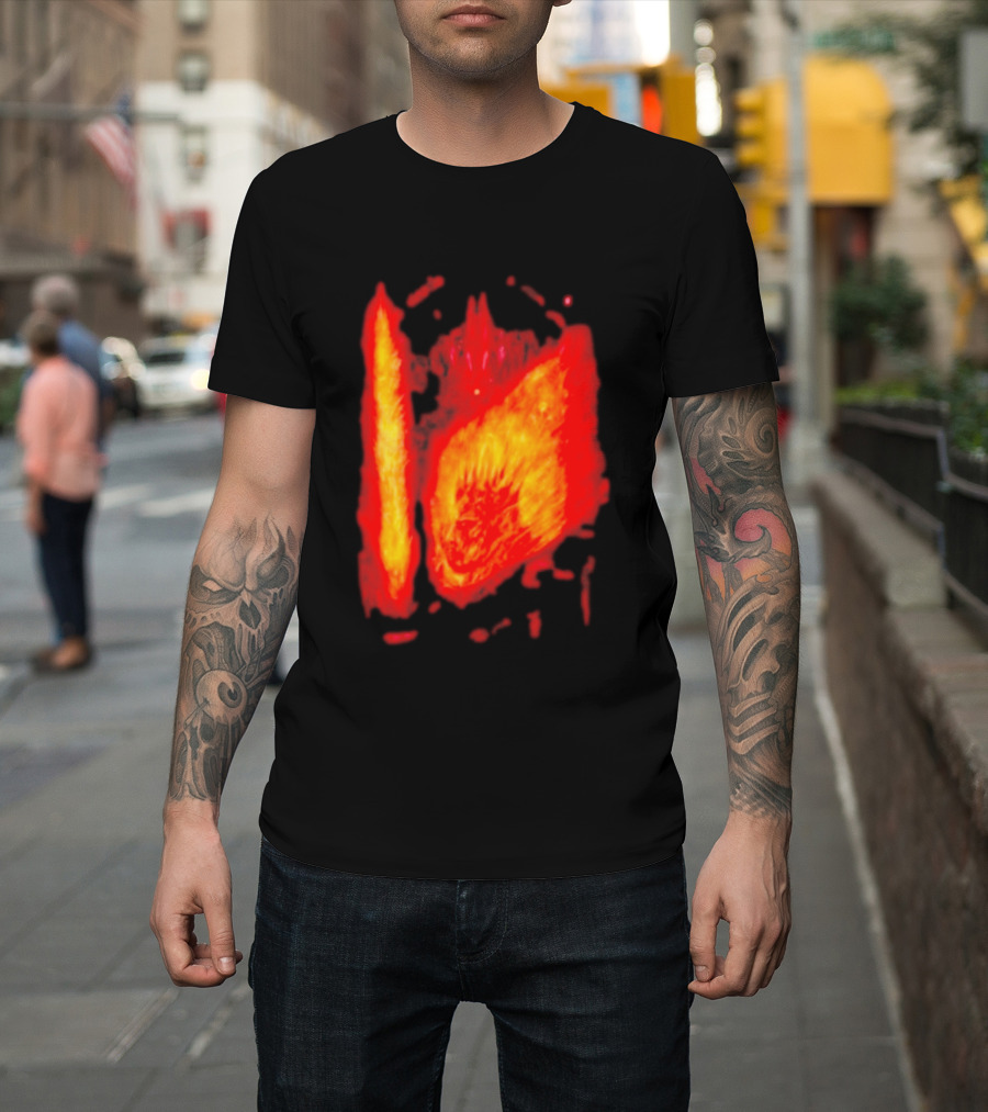 Flame Knight Fire Armor Blaze T-Shirt