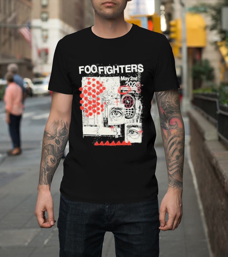Foo Fighters Sayreville New Jersey 2026 Starland Ballroom May 2nd Your Favorite Toy T-Shirt