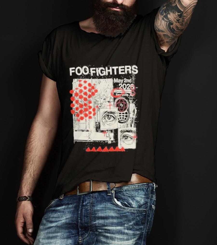Foo Fighters Sayreville New Jersey 2026 Starland Ballroom May 2nd Your Favorite Toy T-Shirt