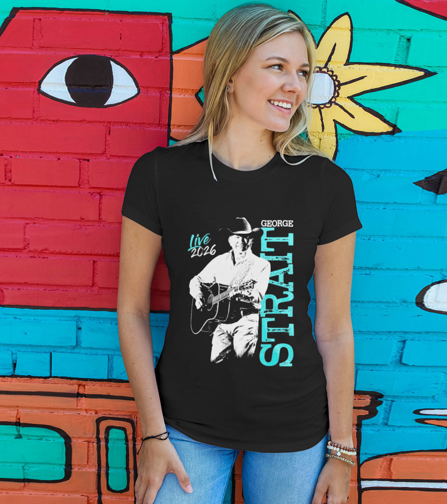 George Strait Live 2026 Death Valley Edition Black T-Shirt