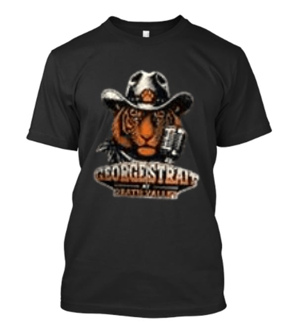 George Strait X Clemson Tigers At Death Valley Stadium T-Shirt