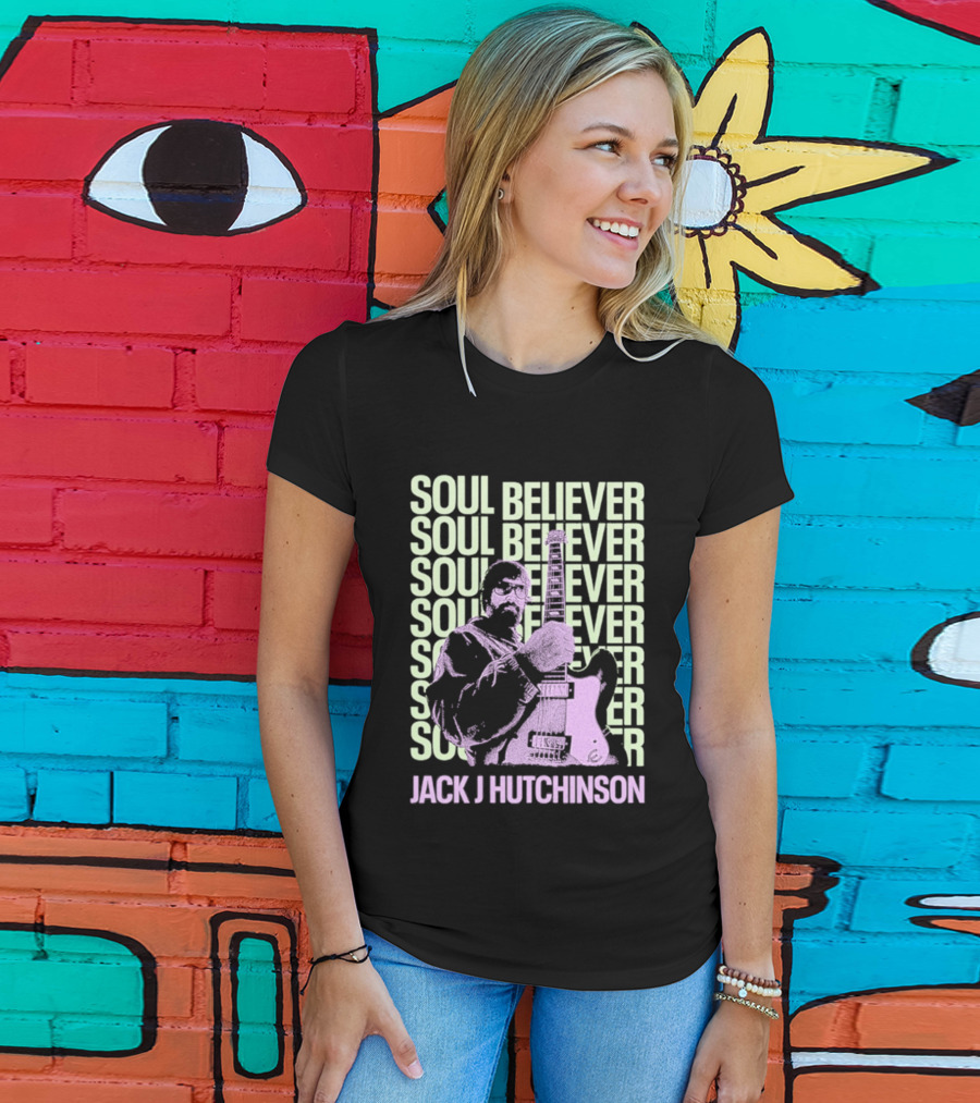 Jack J Hutchinson Soul Believer Guitar Artistry T-Shirt