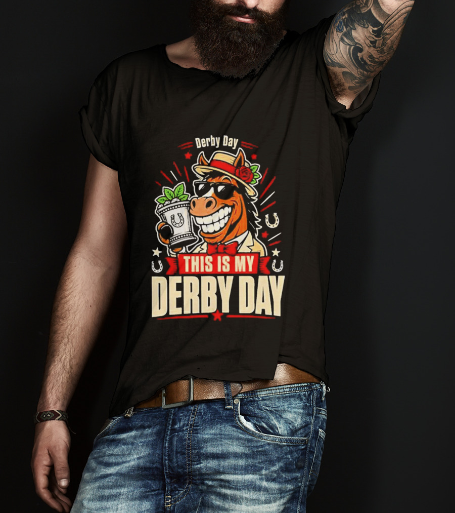 Derby Day Mint Julep Horse Party T-Shirt