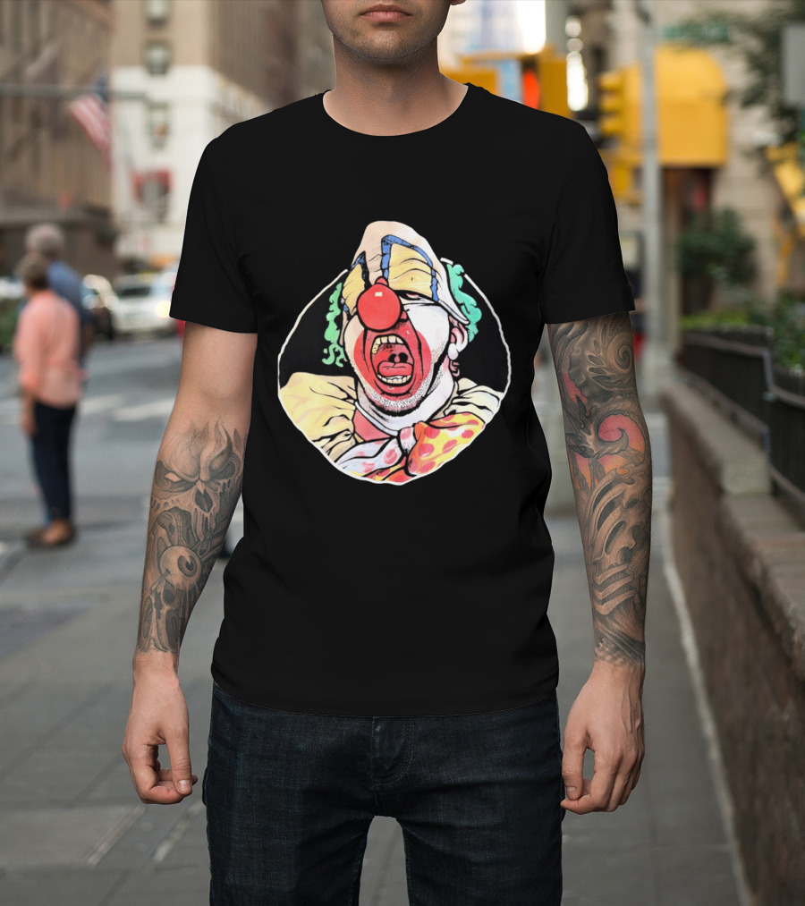 Yucko The Clown Retro Cartoon Style Bold Expression T-Shirt