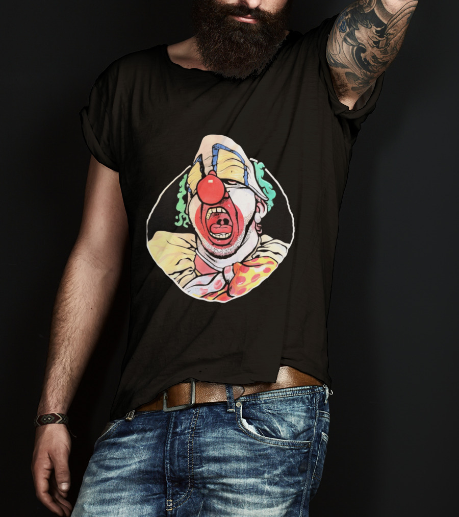 Yucko The Clown Retro Cartoon Style Bold Expression T-Shirt