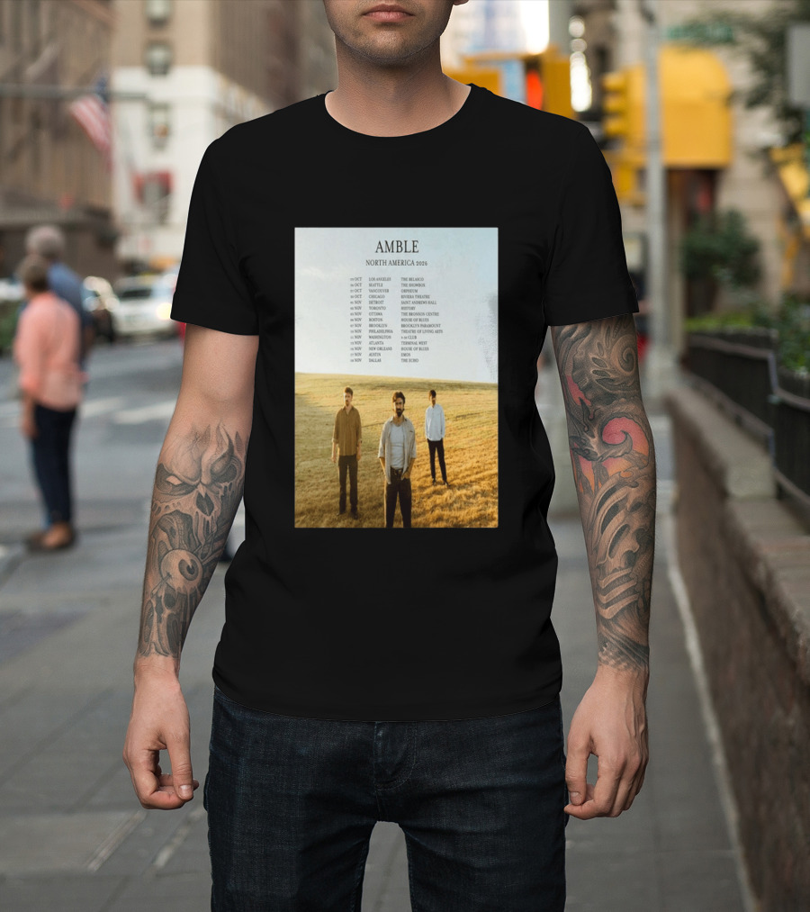 Amble Fall Tour 2026 T-Shirt