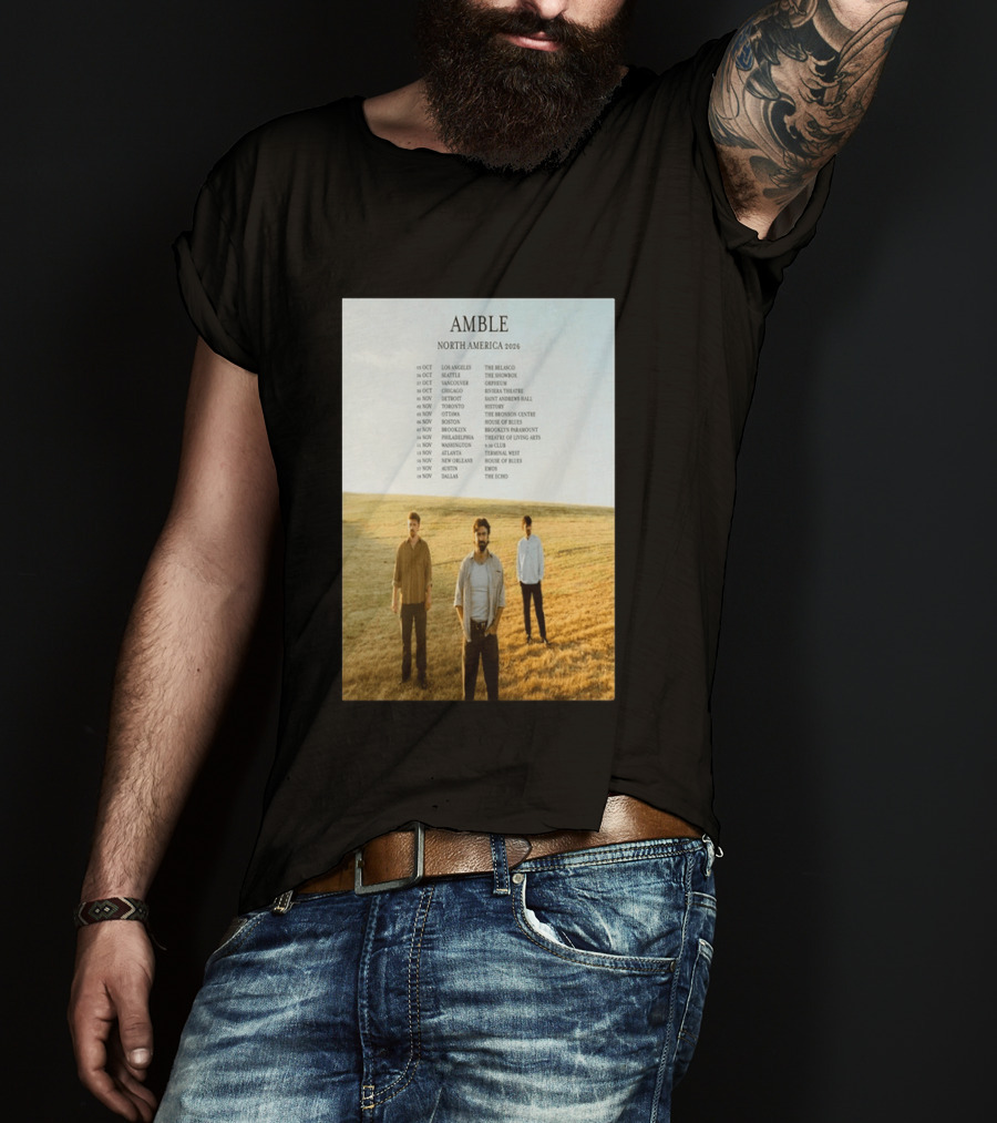 Amble Fall Tour 2026 T-Shirt