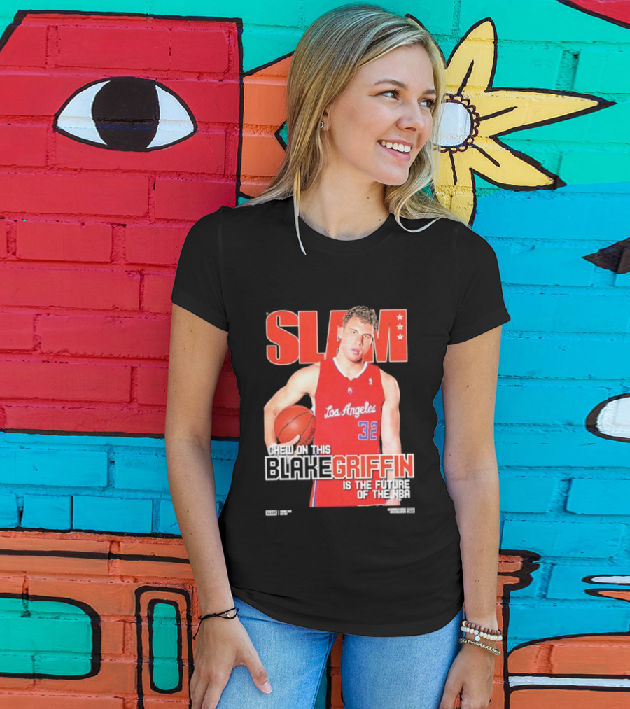 SLAM Los Angeles Clippers Blake Griffin Chew On This Is The Future Of The NBA T-Shirt