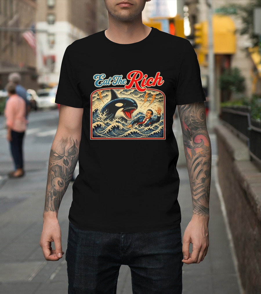 Eat The Rich Orca Billionaire T-Shirt