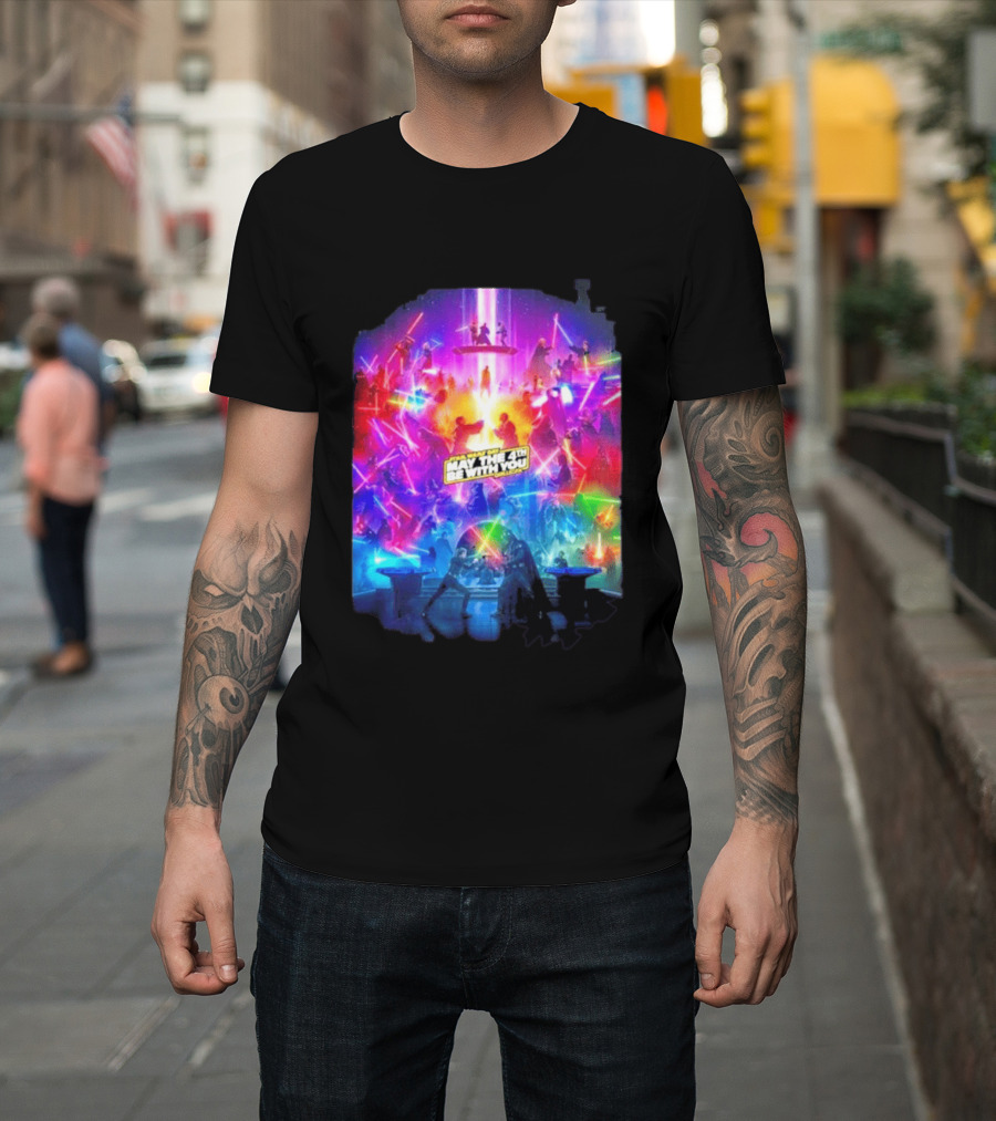 Star Wars May The 4th Be With You 2026 All Duels In The Saga T-Shirt