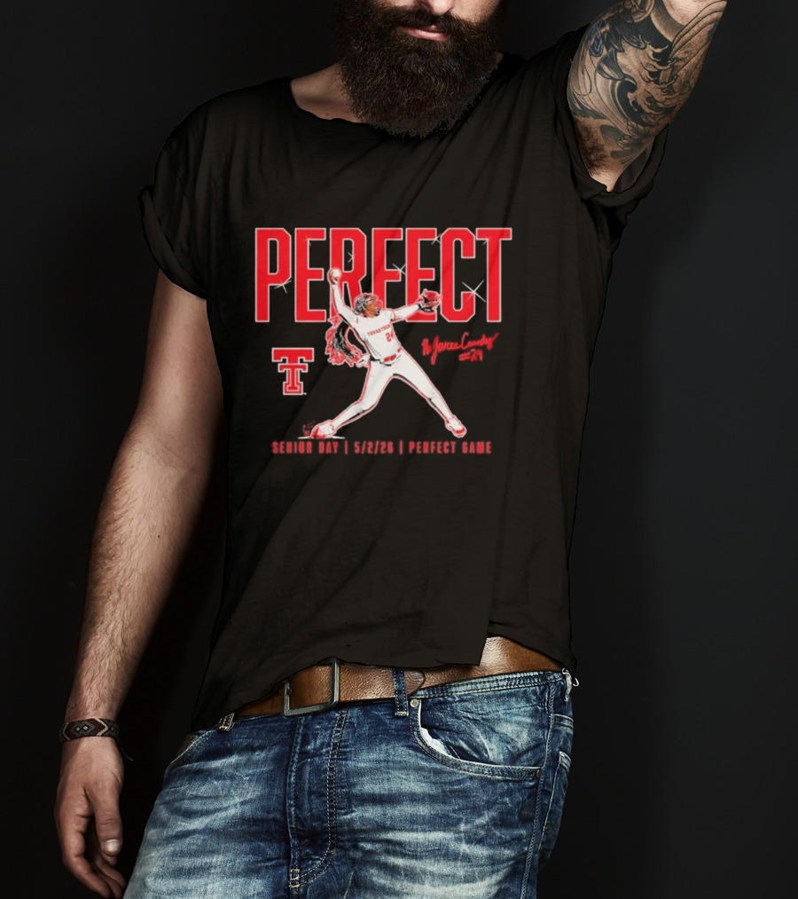 Texas Tech Softball Senior Day Lubbock Perfect Game NiJaree Canady T-Shirt
