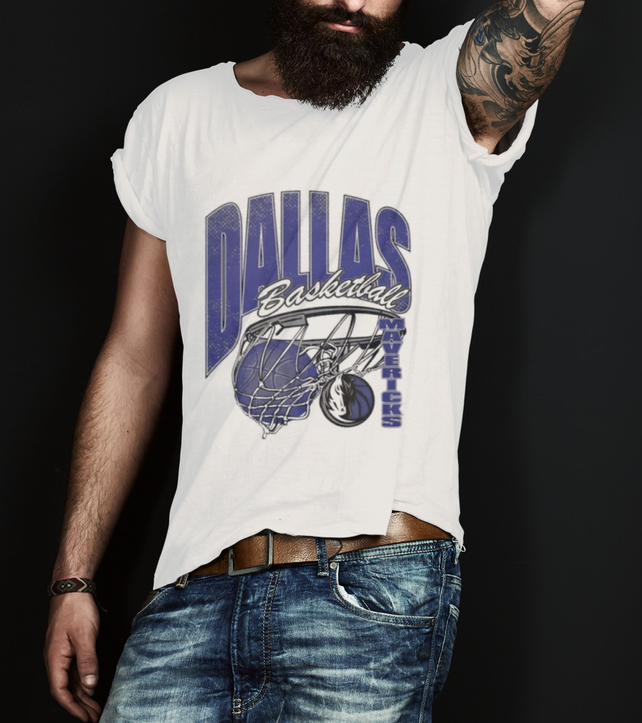 2026 Dallas Mavericks Basketball Swish T-Shirt