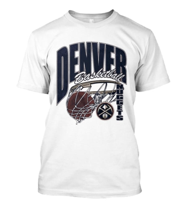 Denver Basketball 2026 Nuggets Script Swish T-Shirt