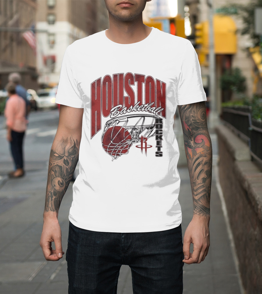 Houston Rockets Basketball Swish 2026 T-Shirt