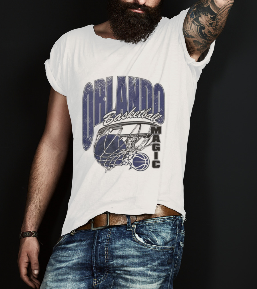 2026 Orlando Magic Basketball Script Swish T-Shirt
