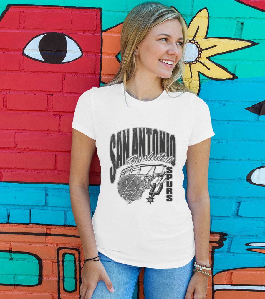 San Antonio Basketball 2026 Spurs Swish T-Shirt