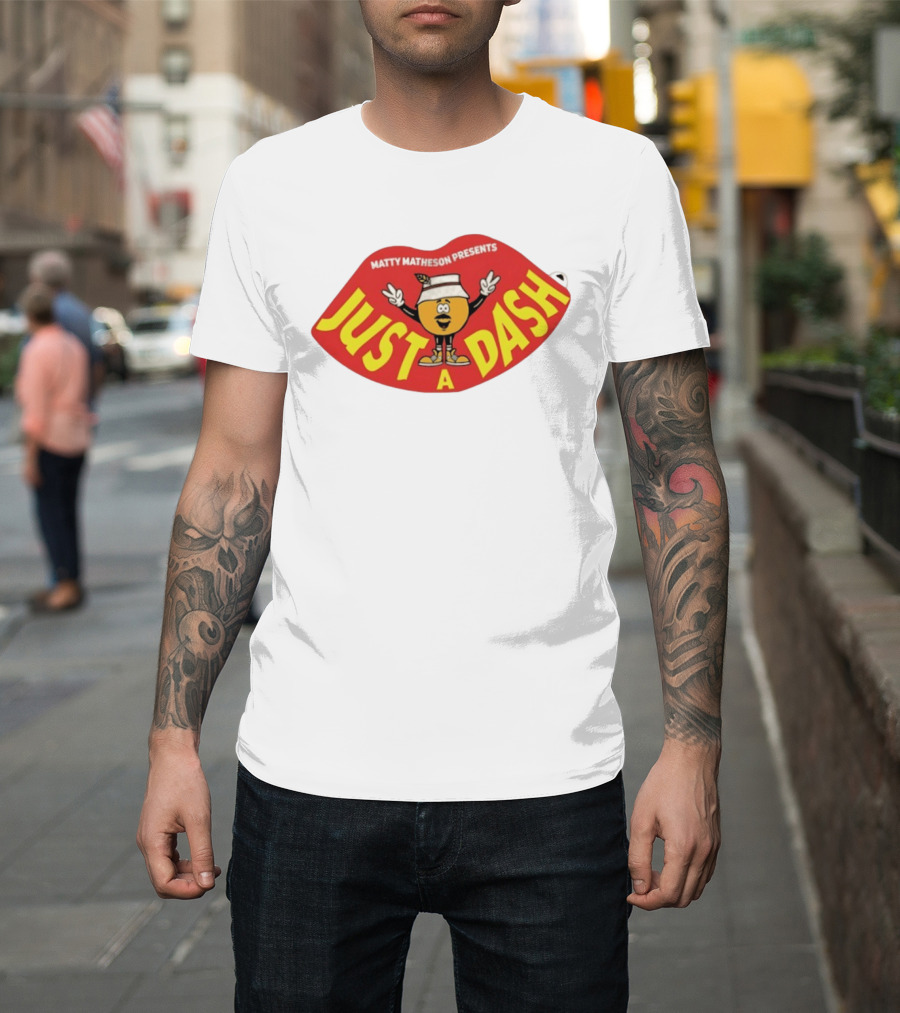 Matty Matheson Presents Just A Dash Lips With Cartoon T-Shirt