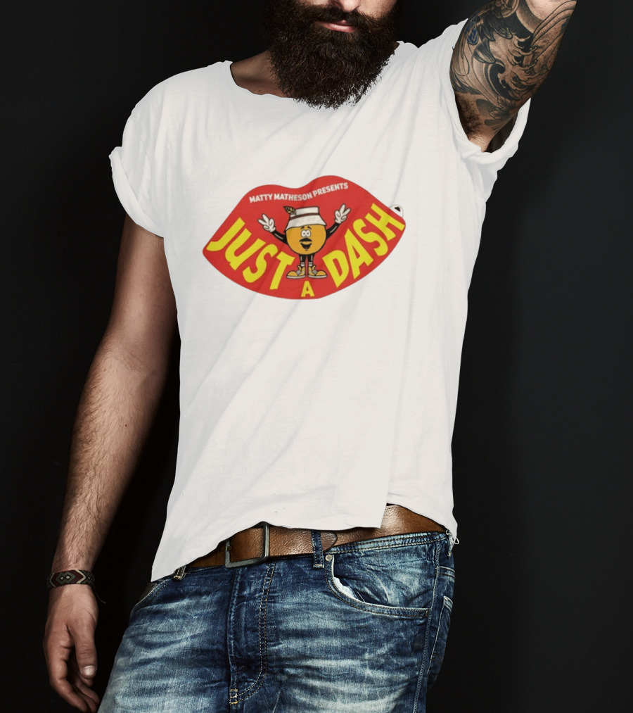 Matty Matheson Presents Just A Dash Lips With Cartoon T-Shirt