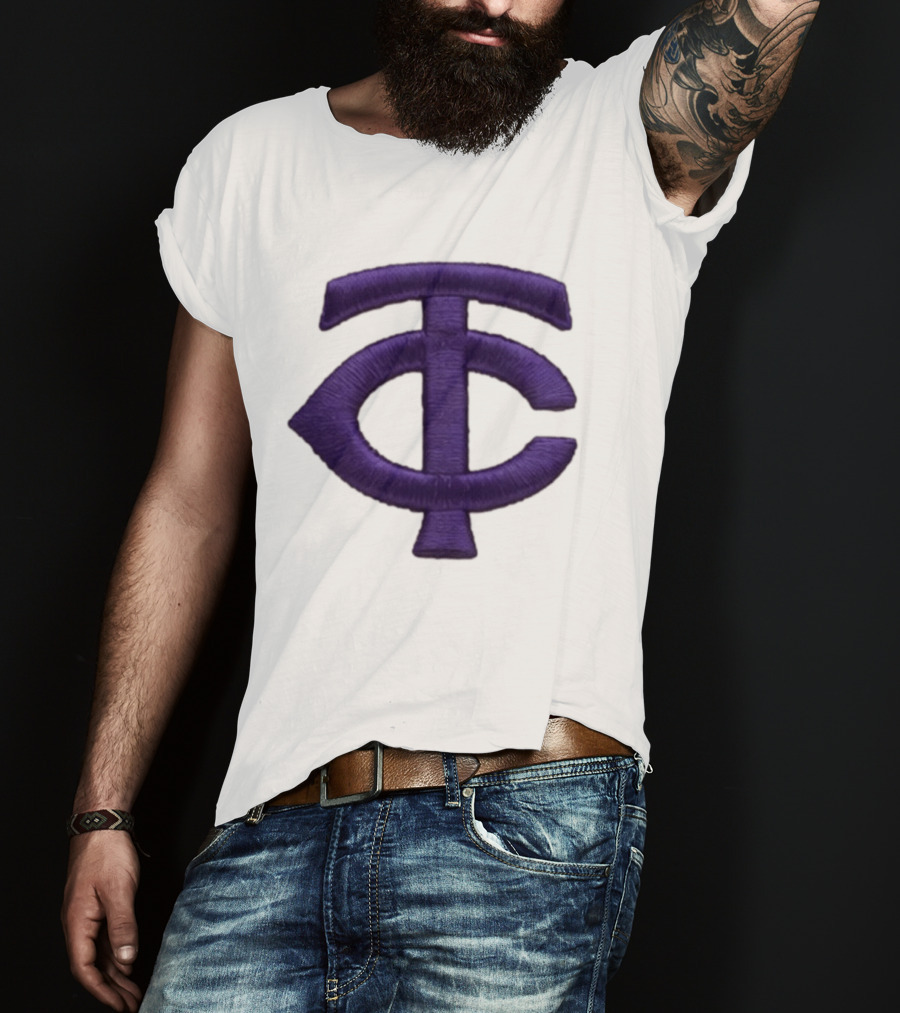Minnesota Twins TC Logo Mankato State 2026 Hat Giveaway T-Shirt