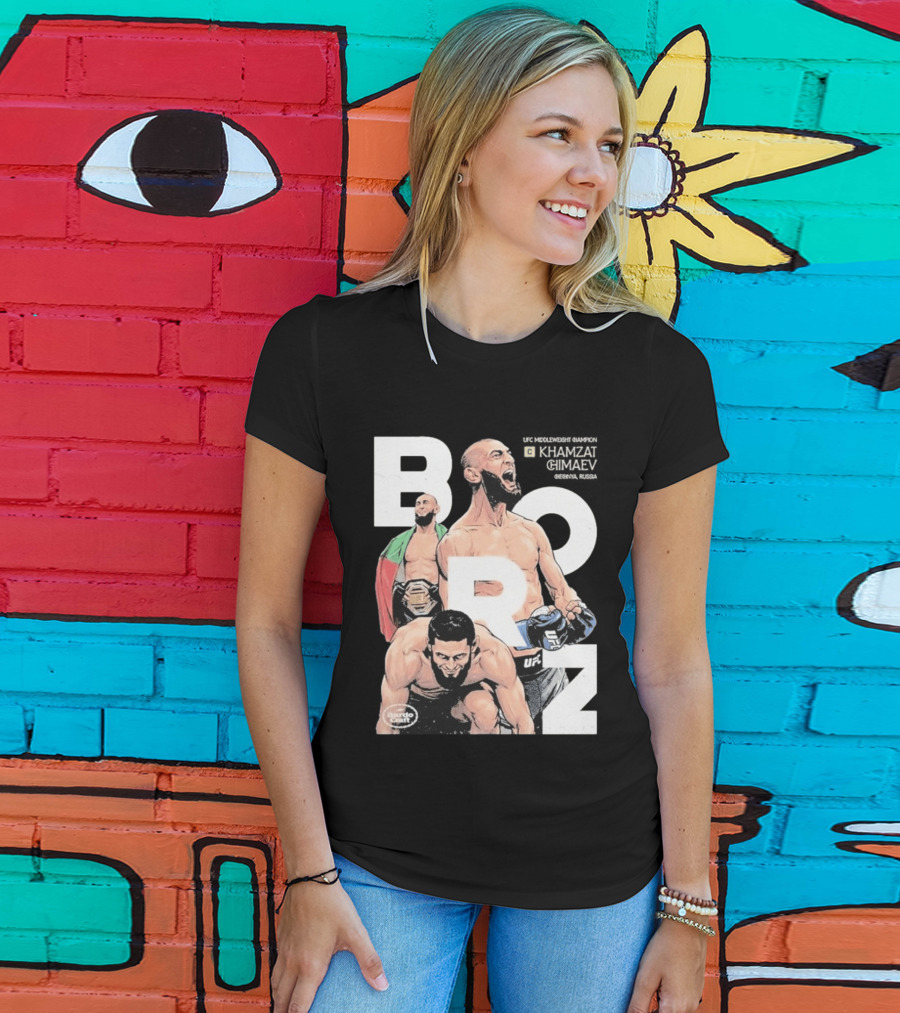 Borz Bardo Craft UFC Khamzat Chimaev T-Shirt
