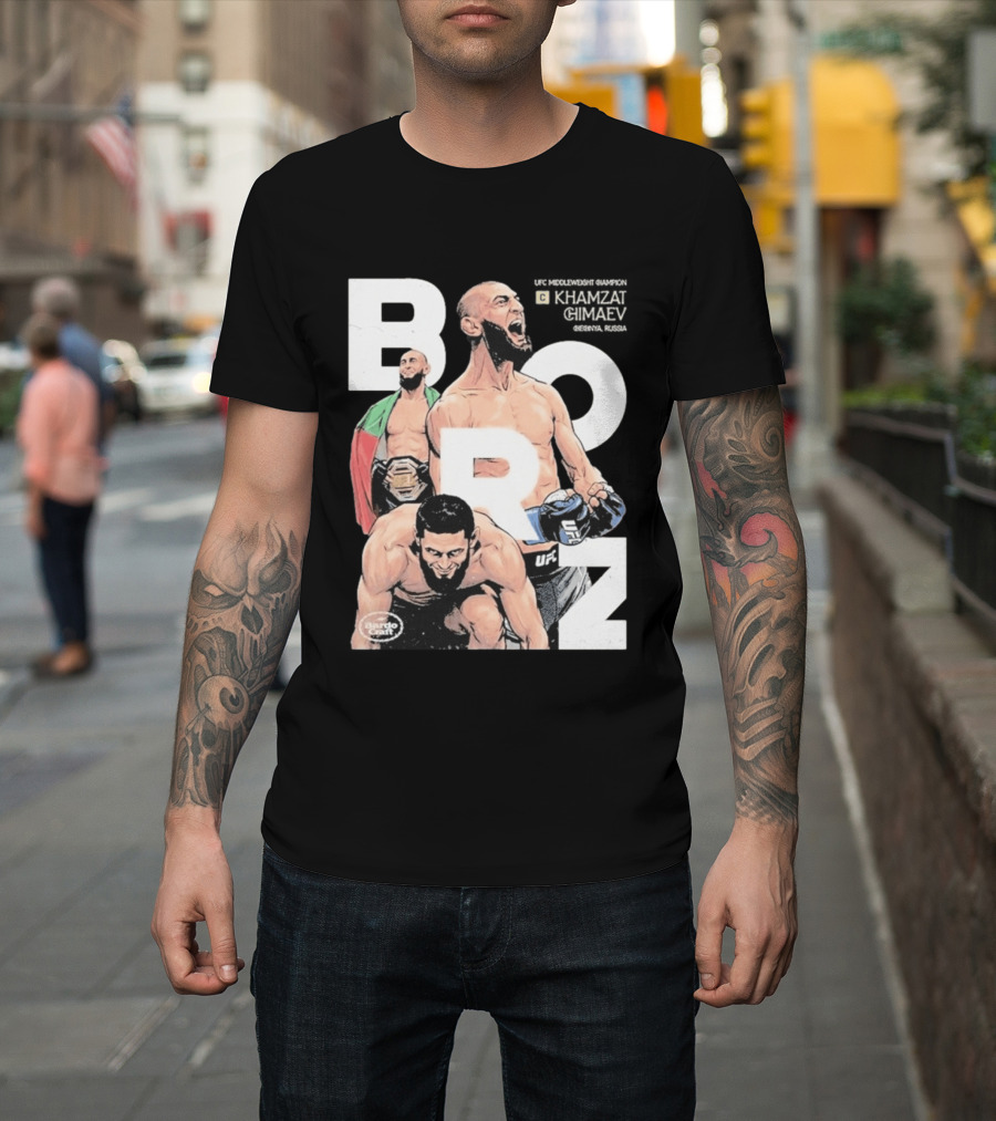 Borz Bardo Craft UFC Khamzat Chimaev T-Shirt
