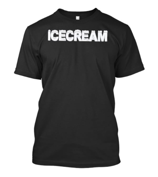 Billionaire Boys Club Icecream Snow Text White Apparel Collection T-Shirt