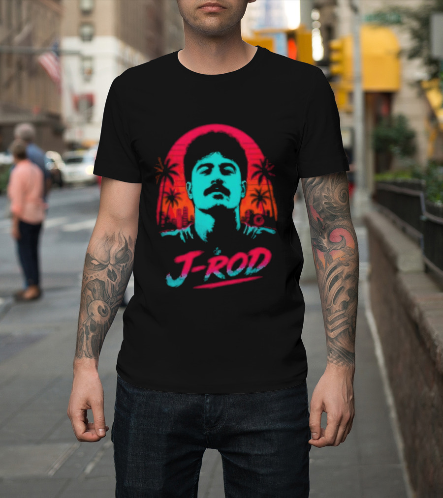 J Rod Sunset Miami Dolphins Jacob Rodriguez T-Shirt