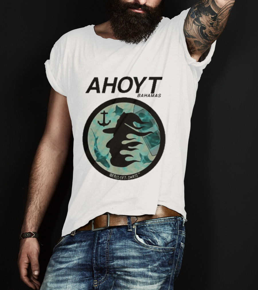 AHOYT Bahamas World Of S Anchor T-Shirt