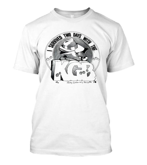 I Survived Two Days With The KGB Mysterious Spy Fedora T-Shirt