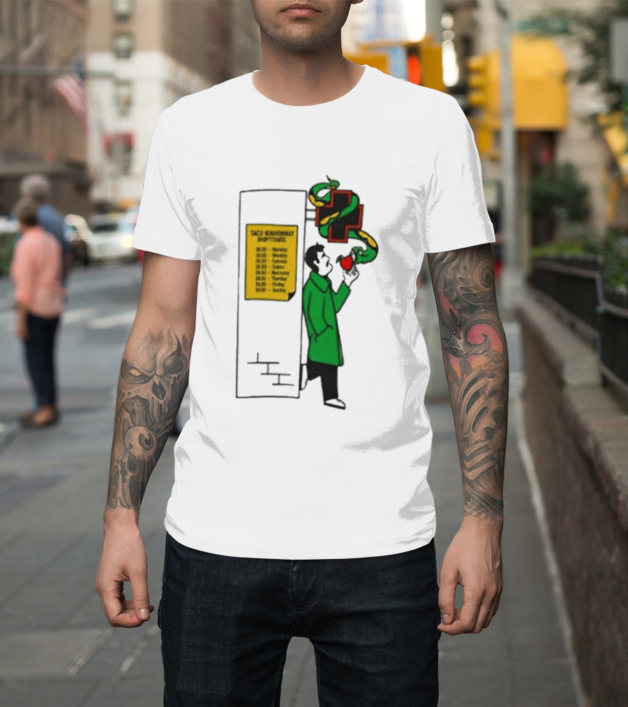 Taco Hemingway Tour 2026 Snake Grafik Wegowa Szef Smoove Baron Friday T-Shirt