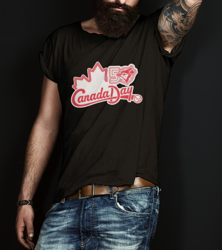 Toronto Blue Jays 50th Anniversary Canada Day 2026 Celebration T-Shirt