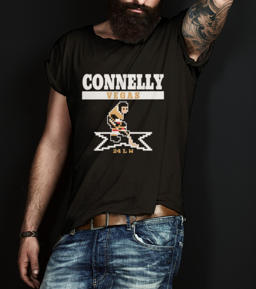 Connelly Vegas Golden Knights 24 LW Hockey Player T-Shirt